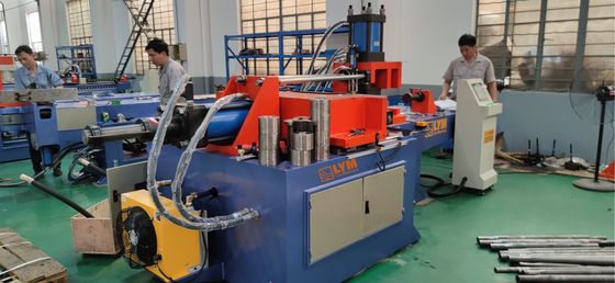 Multi-Station Boiler Tube Slope Reducing Machine Steel Square Spiral Tube Forming Machine