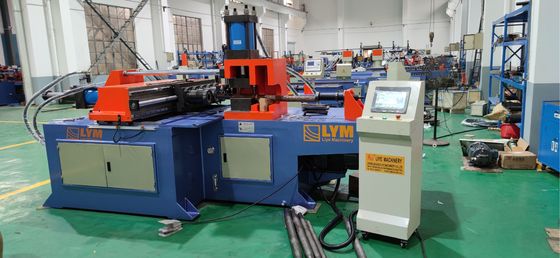 Multi-Station Boiler Tube Slope Reducing Machine Steel Square Spiral Tube Forming Machine