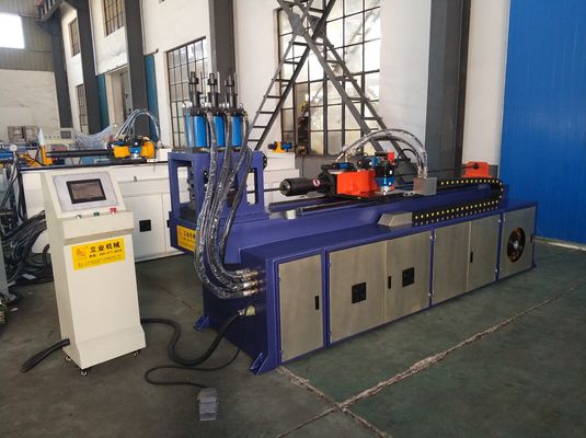 Three Cylinder Rotary Steel Metal Tube Pipe Pressure Pipe Punching Machine