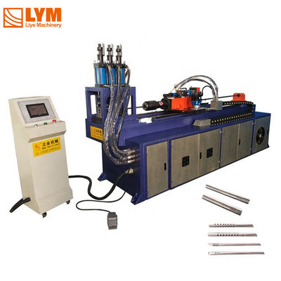 Three Cylinder Rotary Steel Metal Tube Pipe Pressure Pipe Punching Machine