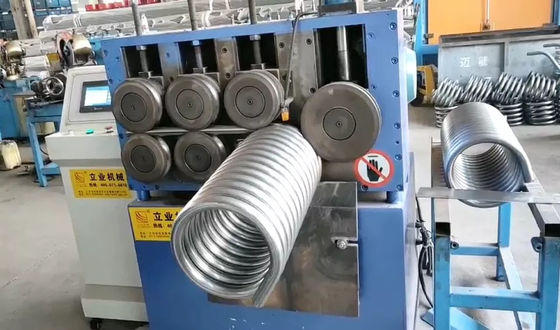 7 Rolls Rectangular Tube Bending Machine Angle Iron Bender