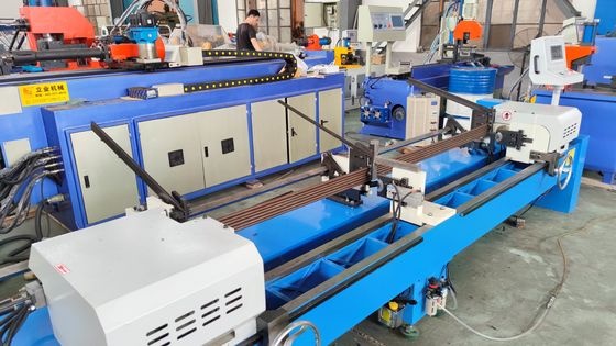 DJ80 Hydraulic Double Head Solid Tube Chamfering Machine End Mill