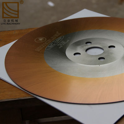Ti-Coated Wear Resistance Disc Steel 1-4mm HSS Saw Blade