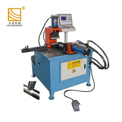 CH60 Steel Pipe Notching Machine Tube End Arc Punching Machine