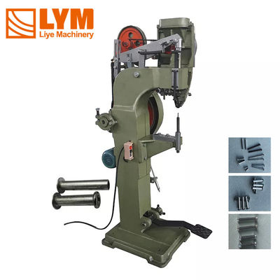Automatic Tubular Riveting Machine Orbital Semi Hollow Tubular Pneumatic Feeding