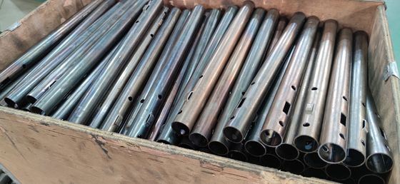 6500mm Metal Pipe Hole Punching Machine Arc Notching Cutting Machine