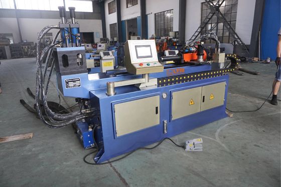CK40CNC Pipe Hole Punching Machine High Accuracy CNC Automatic Bar Punching