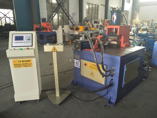 Ch50 Manual Hydraulic Steel Pipe Notching Machine For Welding Pipe