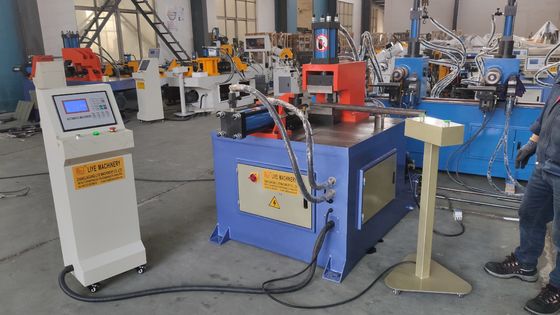 Automatic Punching Machine CH40 Straight Tubes And Elbows Tube And Pipe Notcher Machine