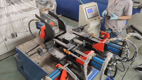 Double Head CNC Pipe Notcher CH80 High Speed Arc Punching Machine