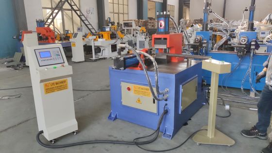 CH60 Hydraulic Pipe Notching Machine Stainless Steel Tube Galvanized Pipe Punching Machine