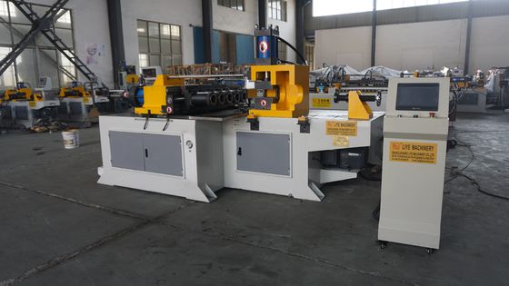 Multi-Station Boiler Tube Slope Reducing Machine Steel Square Spiral Tube Forming Machine