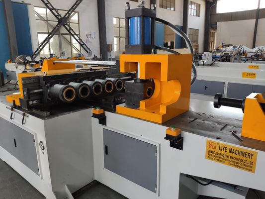 Multi-Station Boiler Tube Slope Reducing Machine Steel Square Spiral Tube Forming Machine