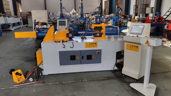 SG40NC Pipe End Forming Machine Four Station Operation For 2 Inch Steel Pipe Shrinking