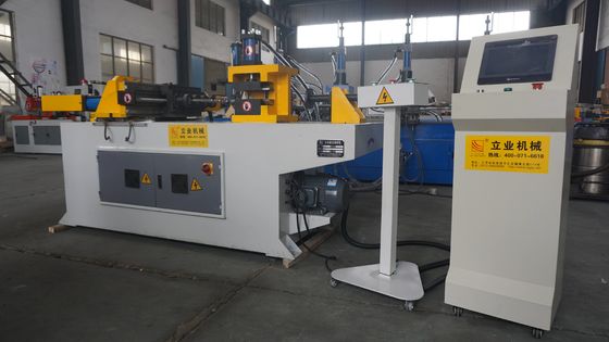 SG40NC Pipe End Forming Machine Four Station Operation For 2 Inch Steel Pipe Shrinking