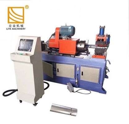 Automatic Pipe End Forming Machine Dual Head Type Tube Forming Equipment