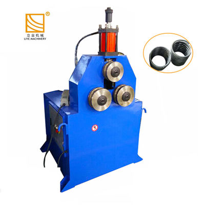 PLC Controlled Section Bending Machine 20m/Min Rectangular Tube Bender